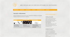 Desktop Screenshot of kirchenmusik-jesuitenkirche.de